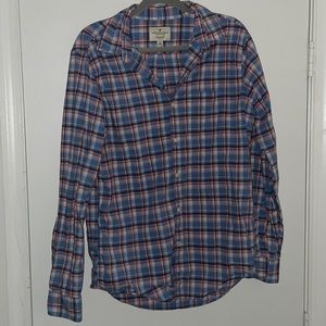 AE Plaid Mens Buttondown